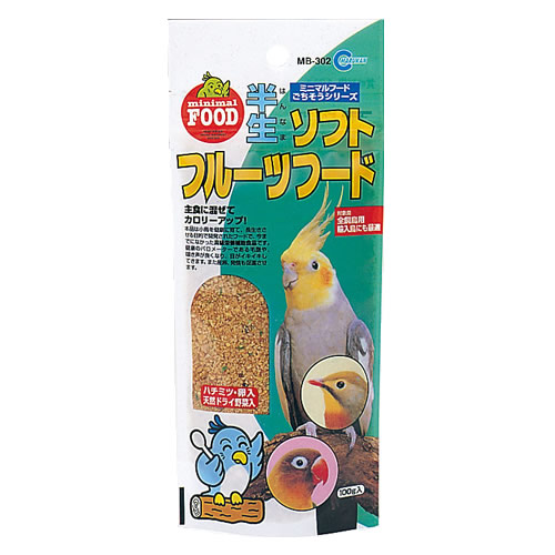 Ruten Japan Marukan Semi Soft Soft Fruit Food Mb 302 100g マルカン 半生ソフトフルーツフード Mb 302 100g